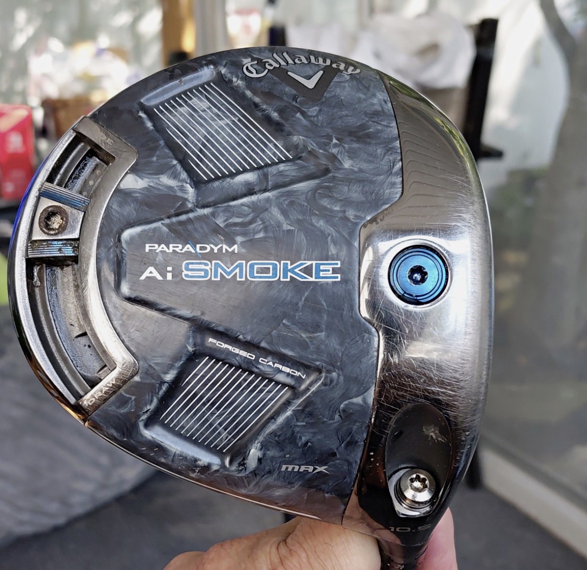 Callaway Paradym Ai Smoke Max Driver 10.5° RH Stiff Graphite Shaft