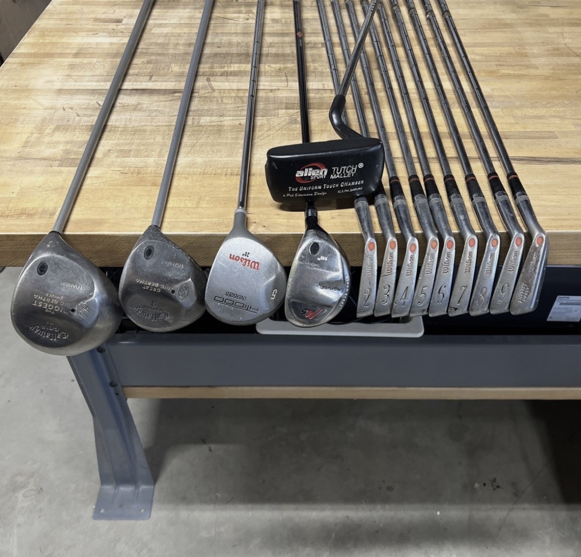 Callaway Wilson Golf Irons Driver Woods Putter