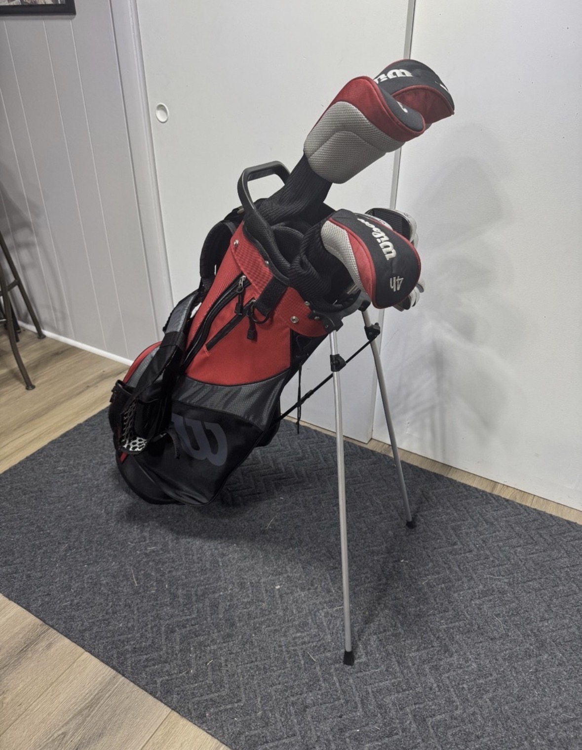 Wilson Profile Woods & Stand Bag - 11 Clubs - R Flex - RH